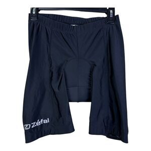 Zefal Cycling Shorts Adult Small-Medium 28-32 Black Nylon Spandex Padded Chamois